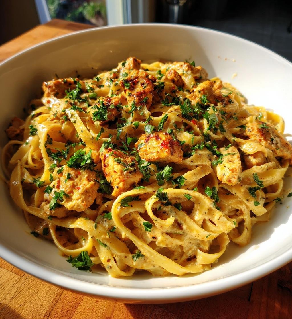 Garlic Parmesan Chicken Pasta - detail 1