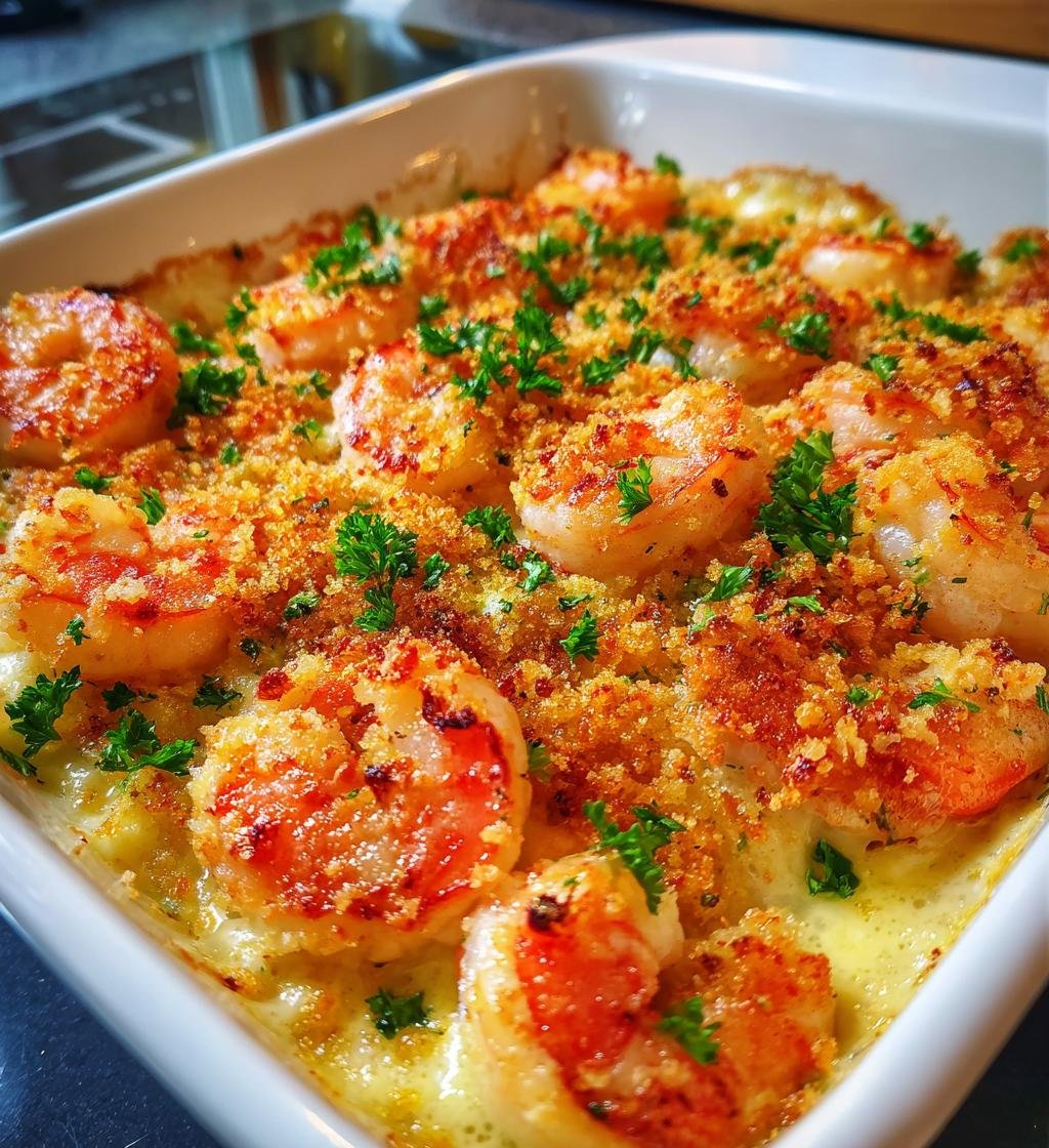 Garlic Shrimp Gratin - detail 1