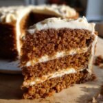 Gingerbread Cake with Molasses Frosting