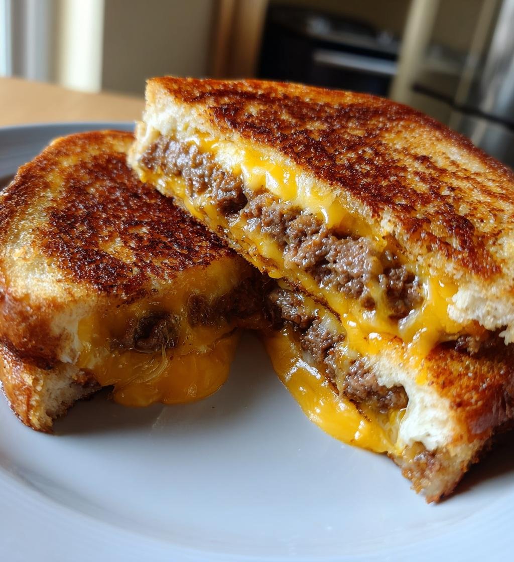 Grilled Cheese Patty Melts - detail 1