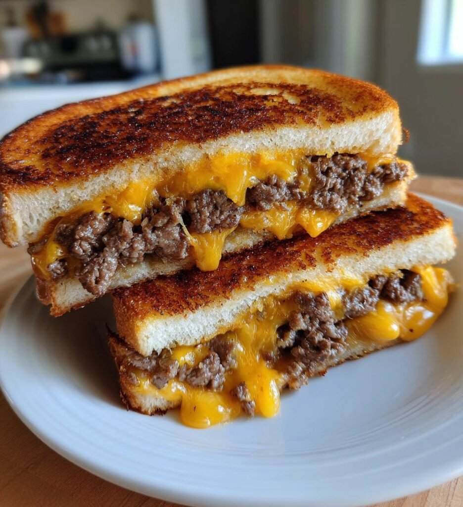 Grilled Cheese Patty Melts