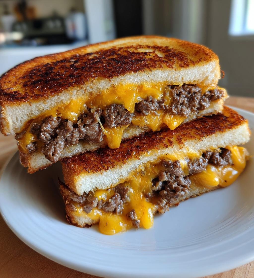 Grilled Cheese Patty Melts