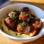 Guinness Gravy Meatballs