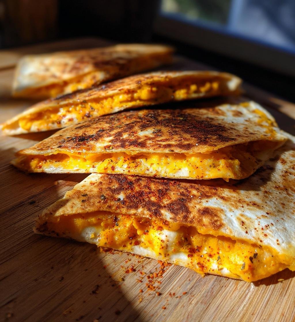 Halloween Pumpkin Quesadillas - detail 1