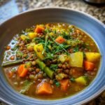 Hearty Lentil and Potato Soup
