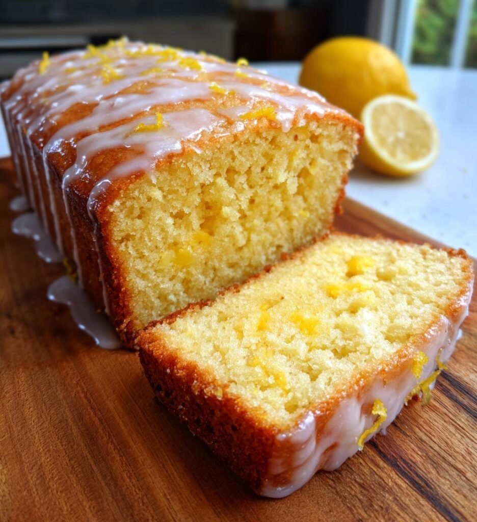 Homemade Moist Lemon Cake