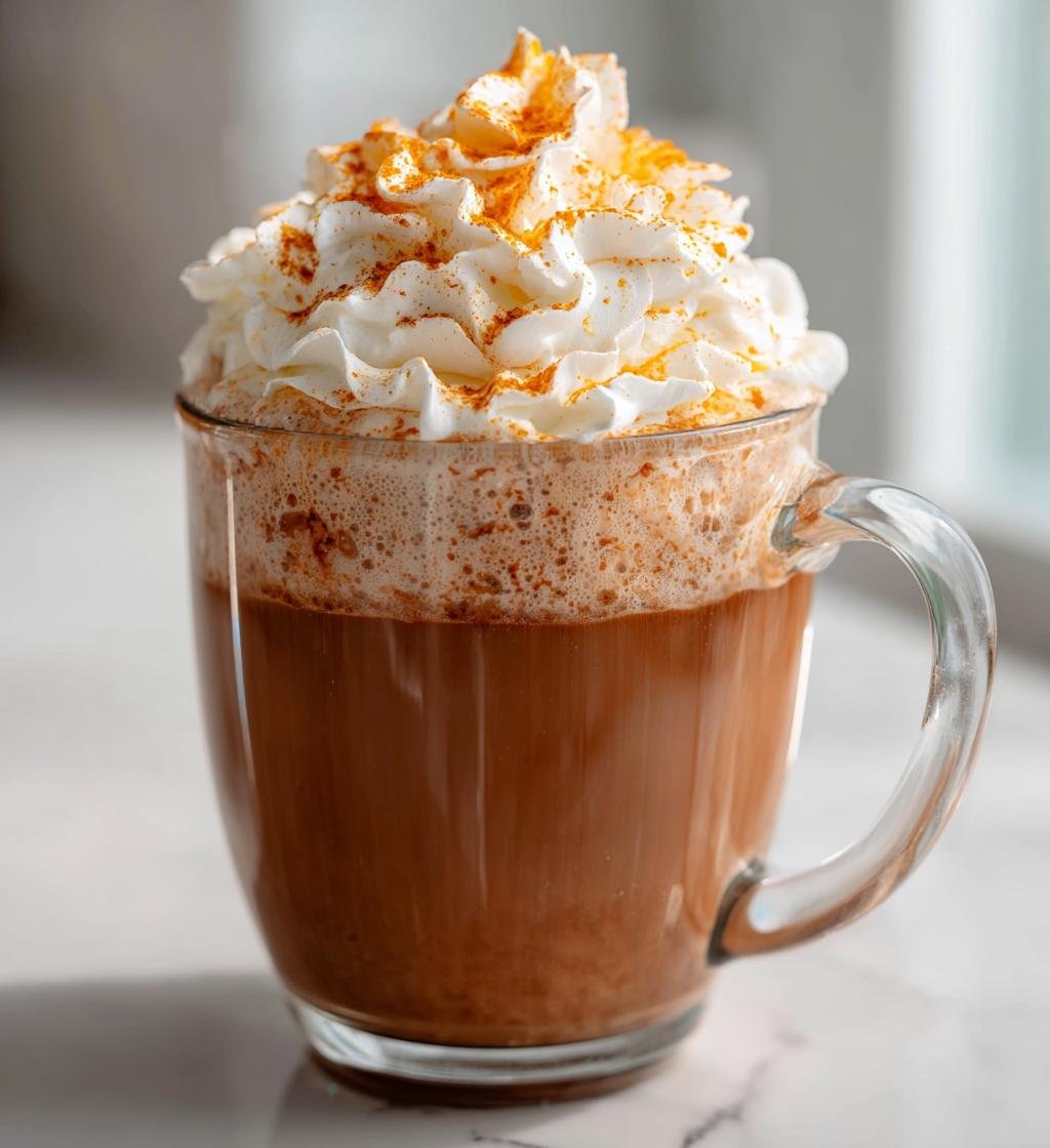 Homemade Pumpkin Spice Hot Chocolate - detail 1