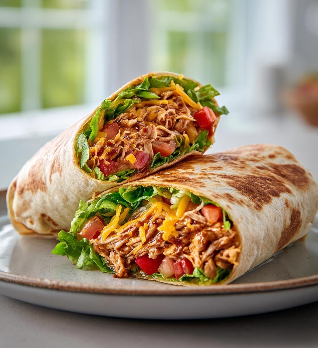 Honey Bbq Chicken Wraps - detail 1