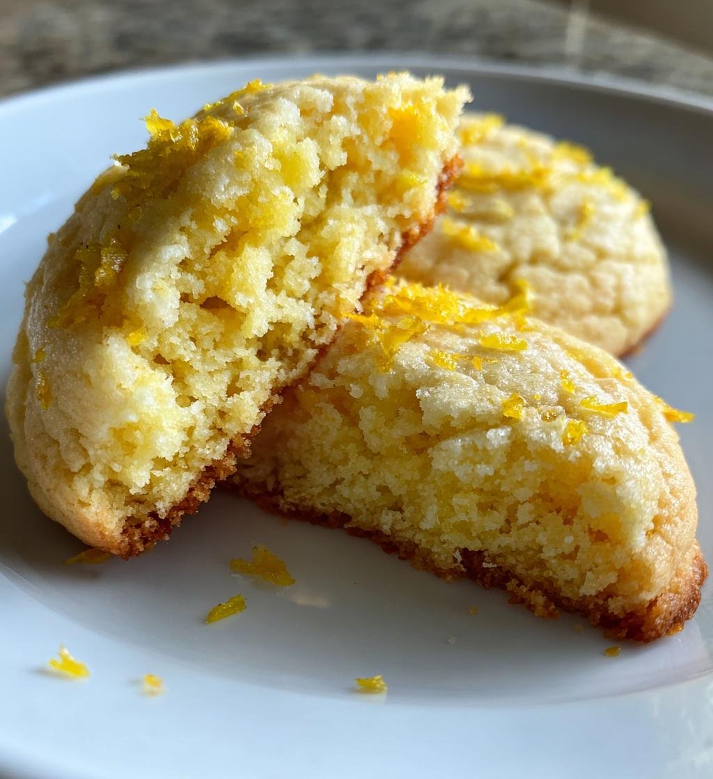 Lemon Cake Cookies