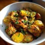 Lemon Garlic Butter Chicken Potatoes Skillet