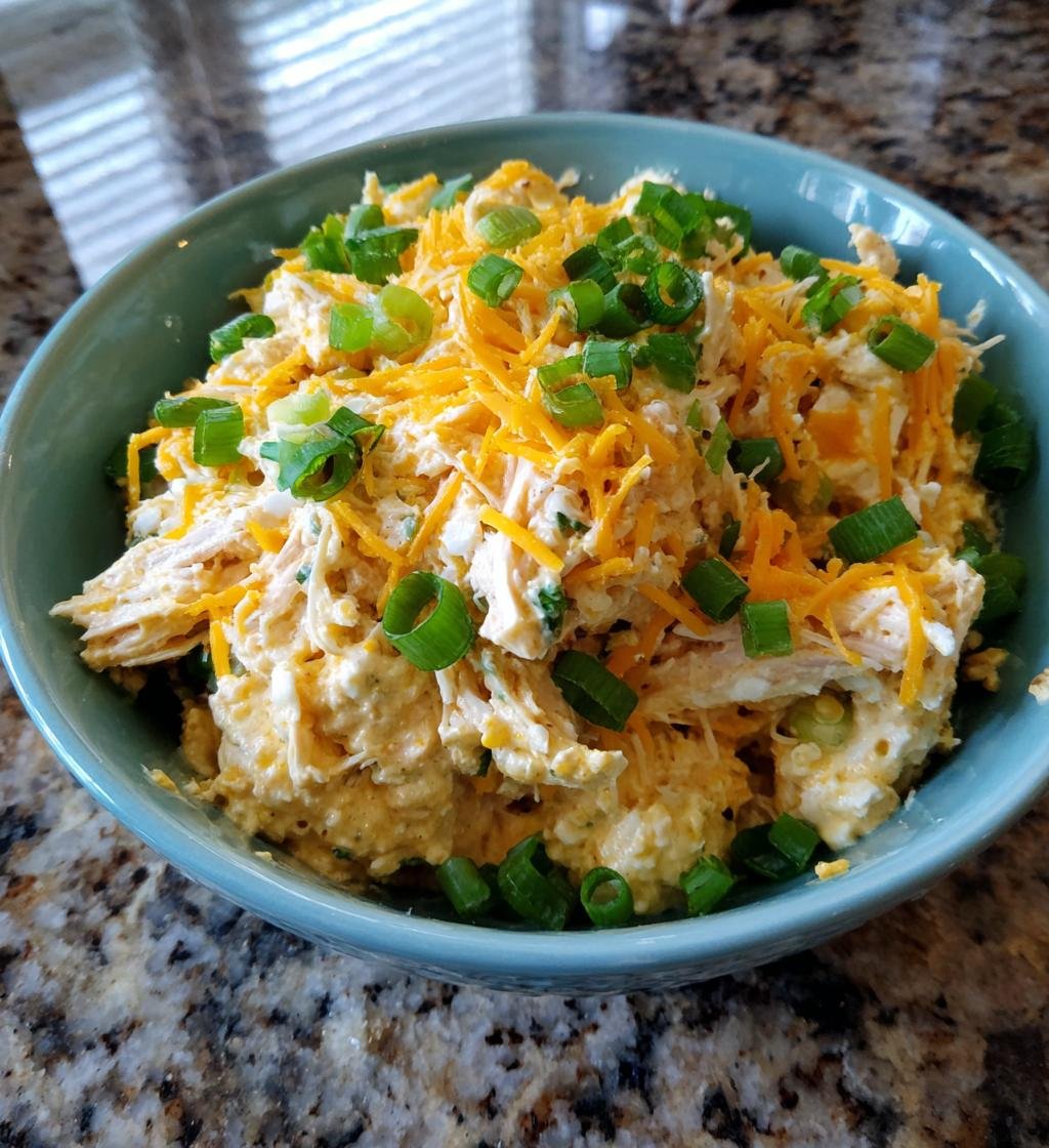 Low Carb Jalapeno Popper Cottage Cheese Chicken Salad - detail 1