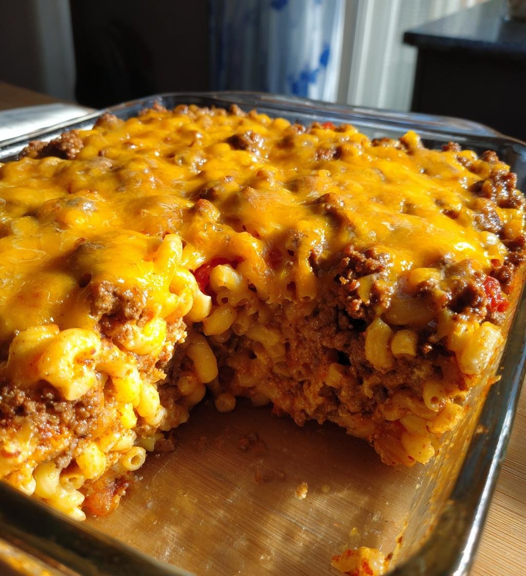 Mac and Cheese Meatloaf Casserole - detail 1