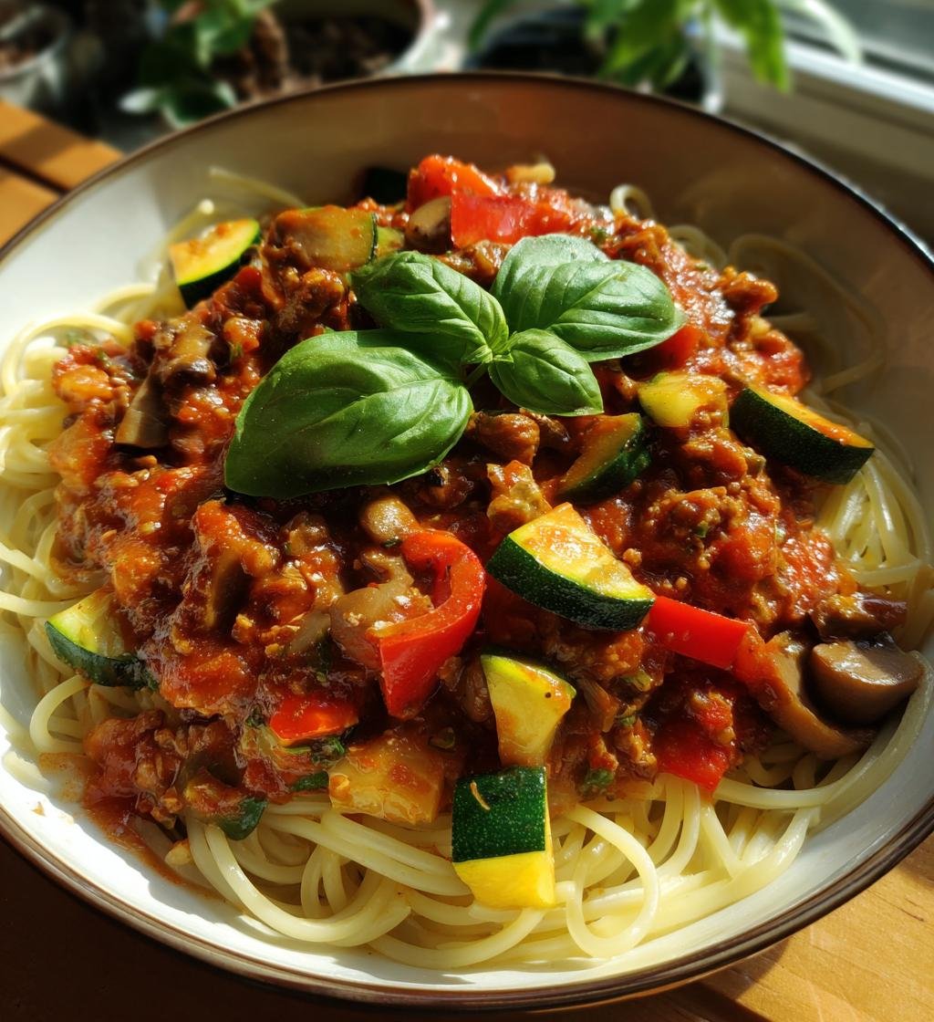 Meatless Bolognese - detail 1