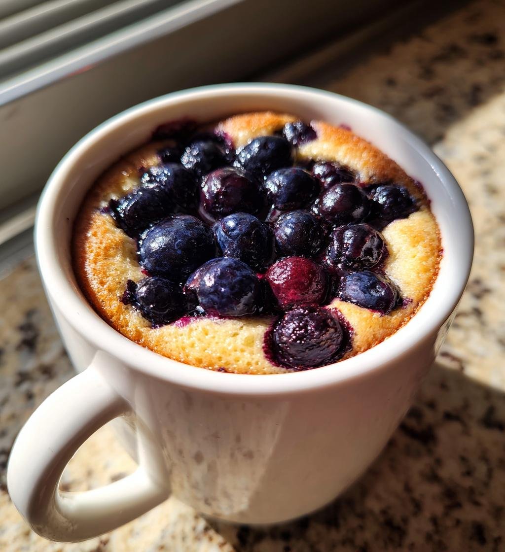 Microwave Blueberry Muffin Mug - detail 1