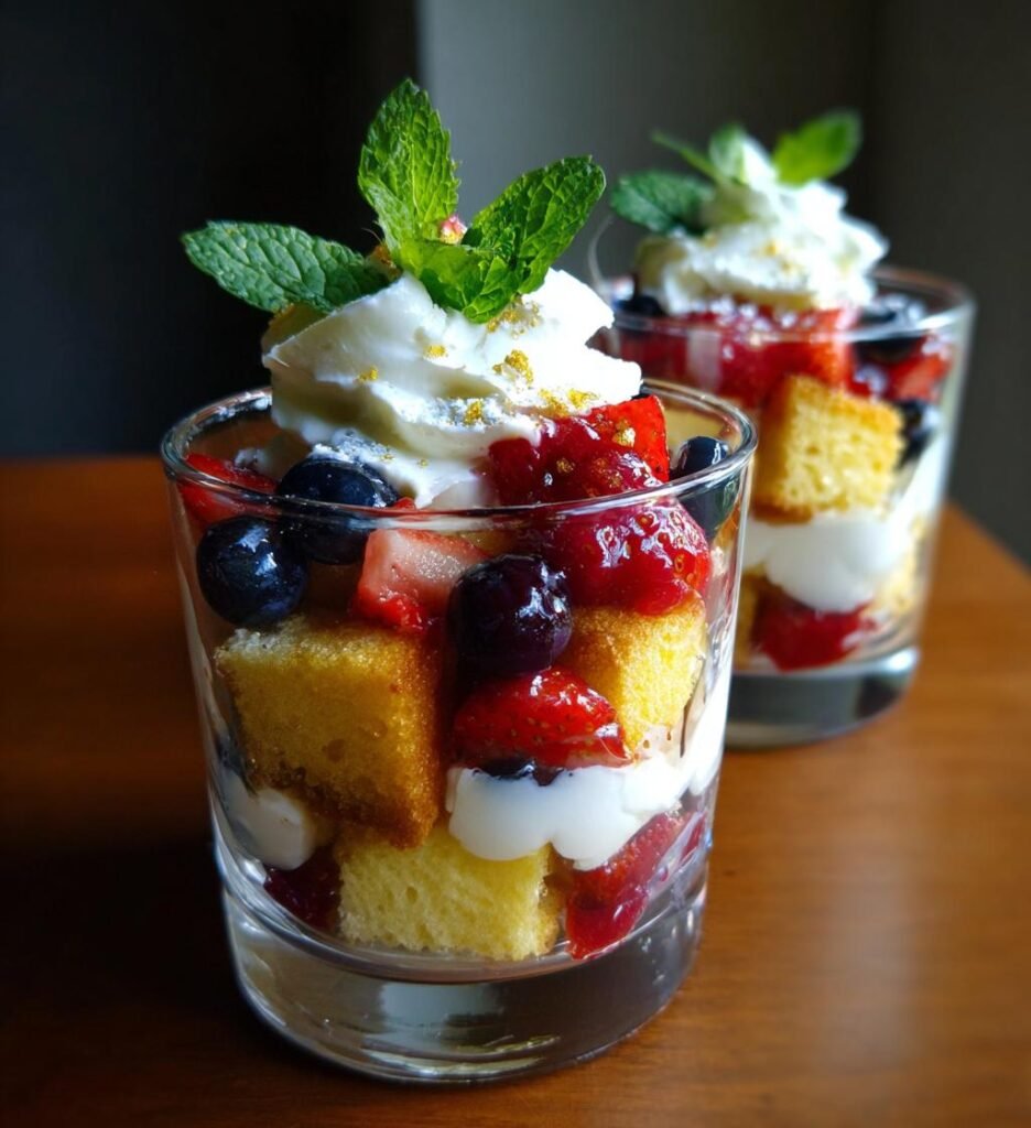 Mini Christmas Trifles