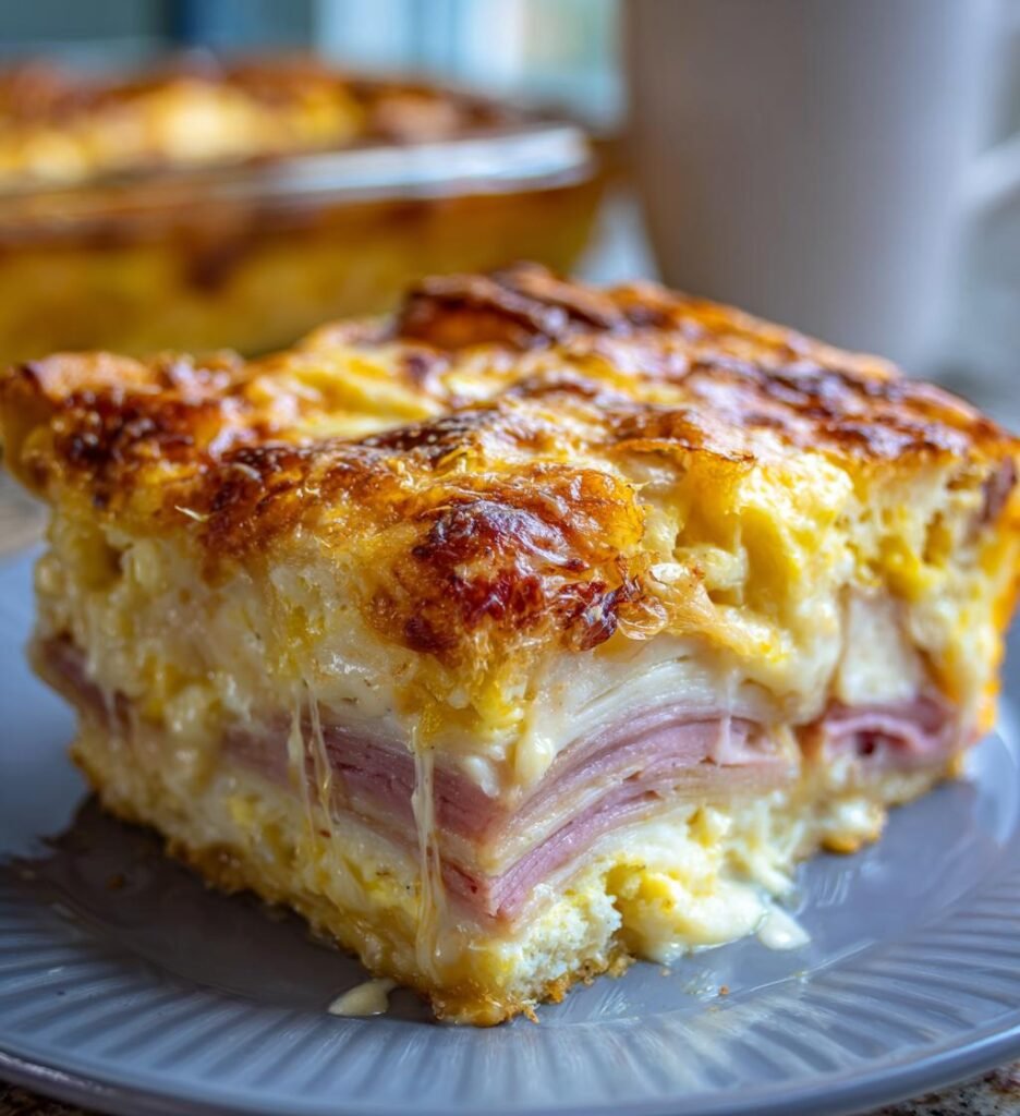 Monte Cristo Breakfast Casserole