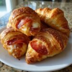 Mozzarella Pepperoni Croissant Rolls
