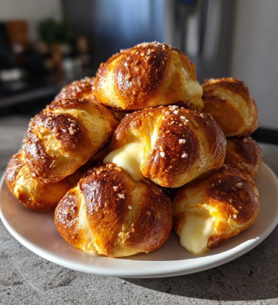 Mozzarella Pretzel Bites