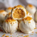 No Bake Orange Creamsicle Truffles