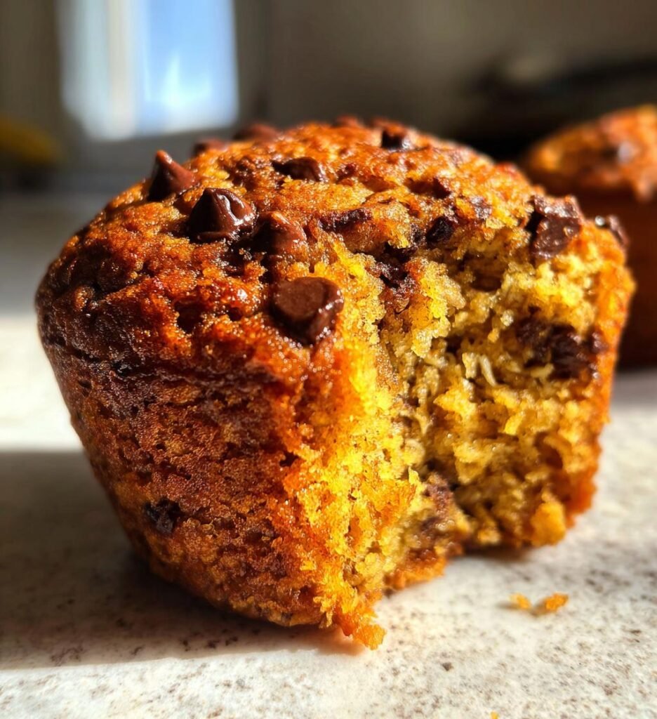 Oatmeal Chocolate Chip Morning Muffins
