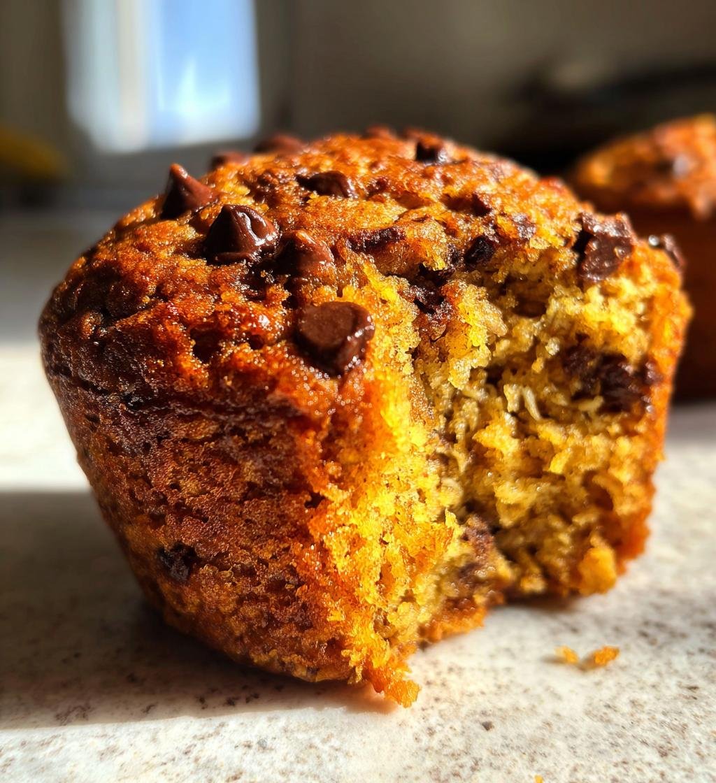 Oatmeal Chocolate Chip Morning Muffins