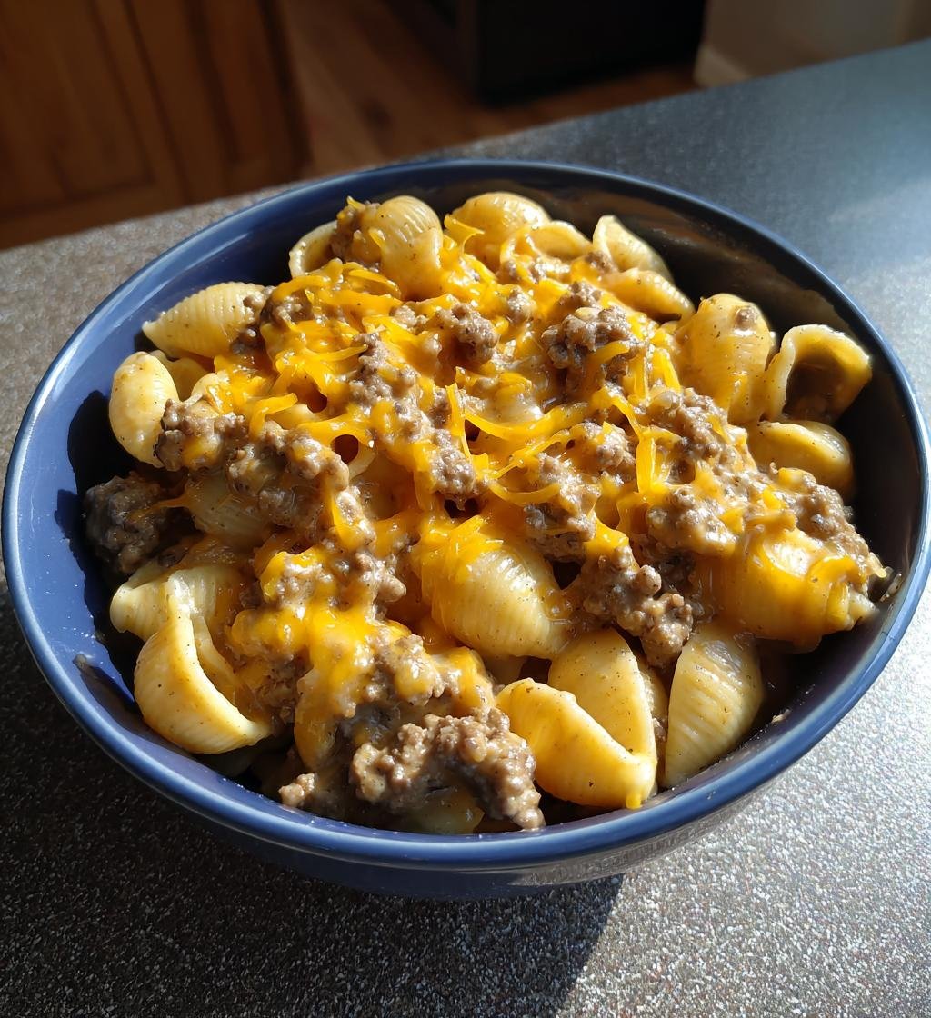 One-Pot Creamy Beef and Shells - detail 1