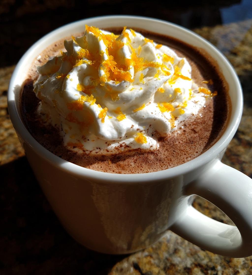 Orange Hot Chocolate - detail 1