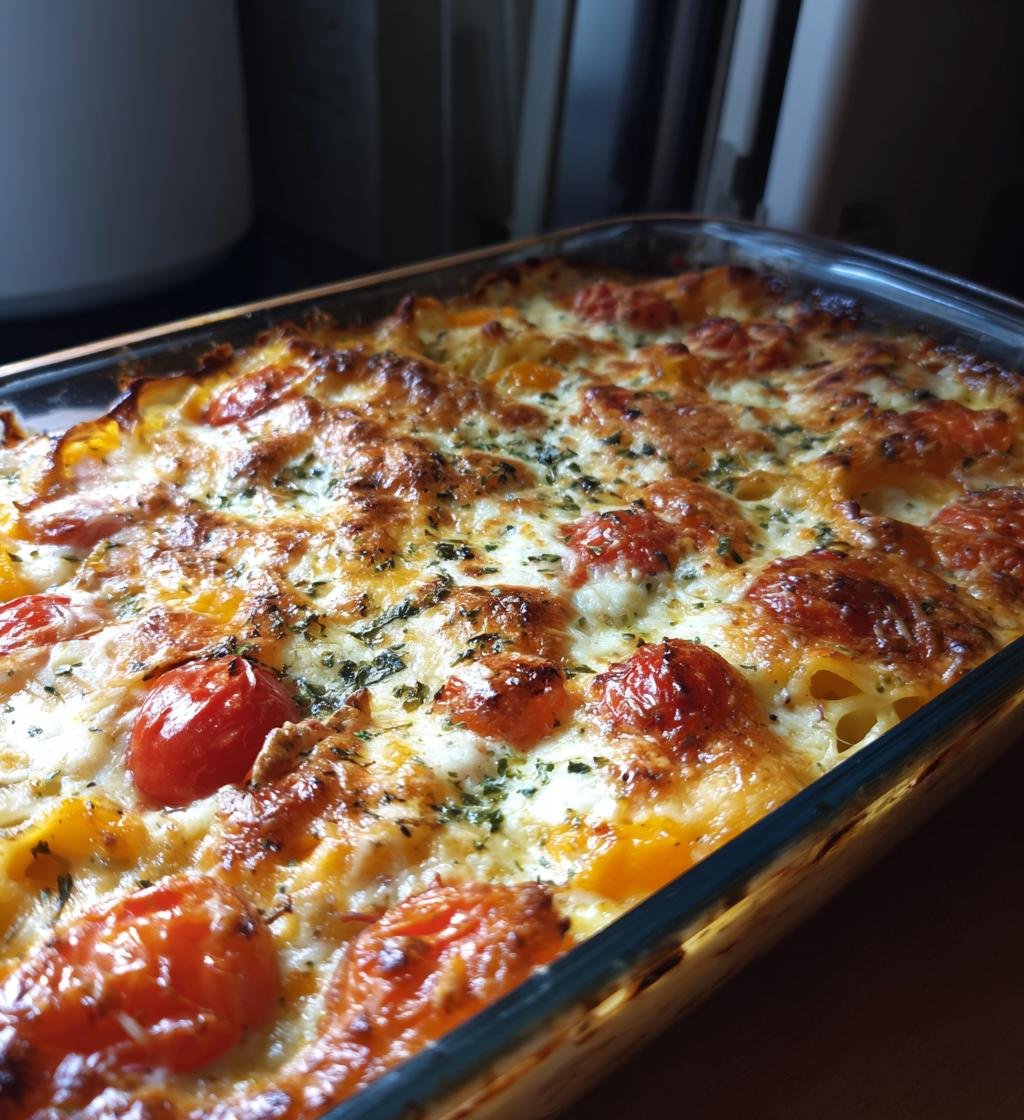 Pasta Bake with Pumpkin Tomato Sauce - detail 1