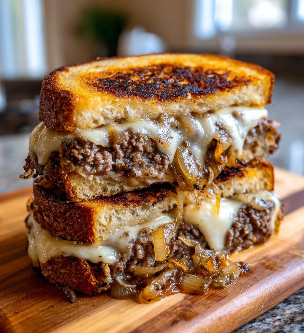 Patty Melts With Secret Sauce - detail 1
