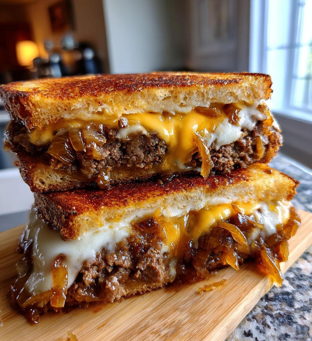 Patty Melts With Secret Sauce