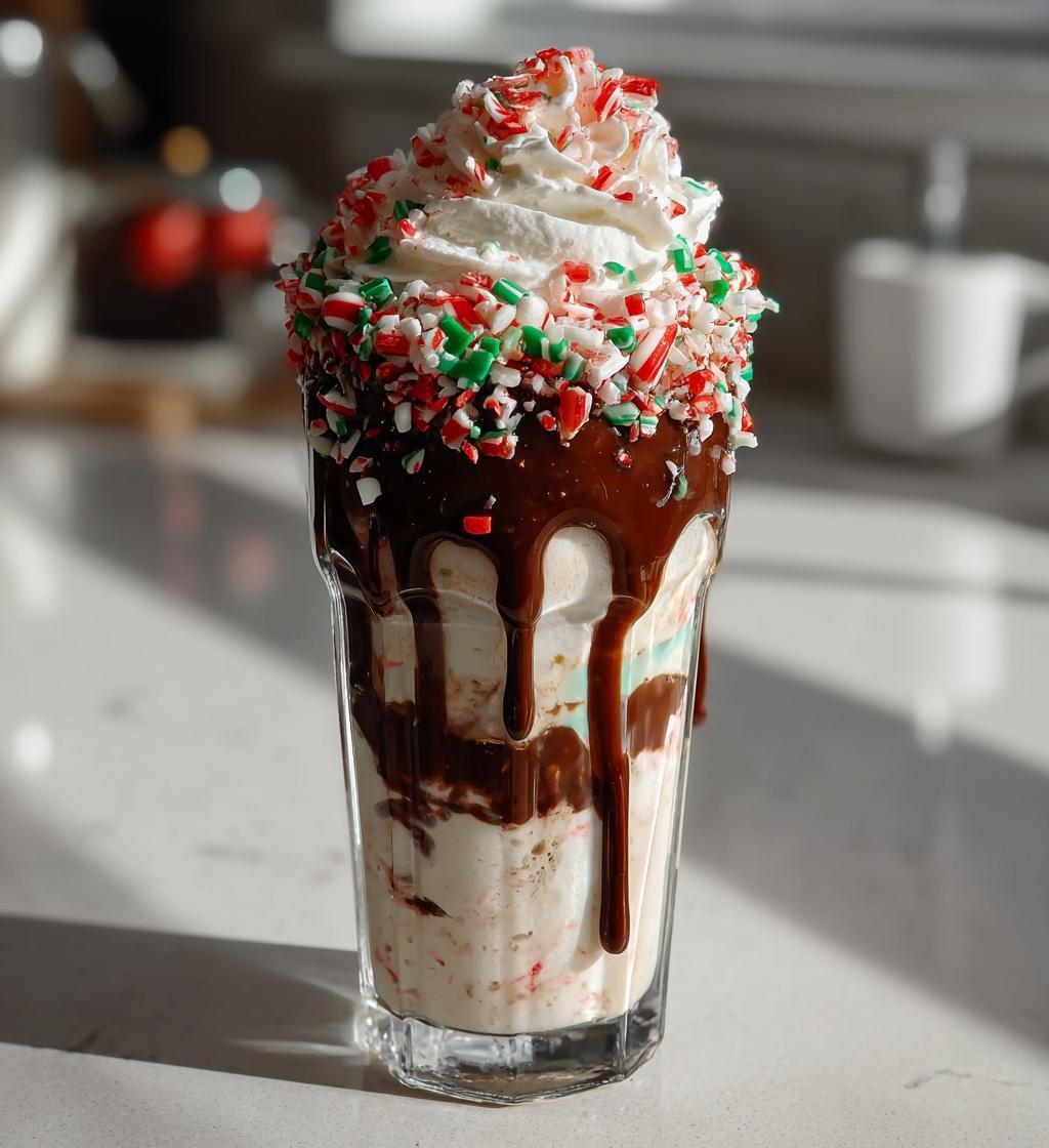 Peppermint Christmas Float - detail 1