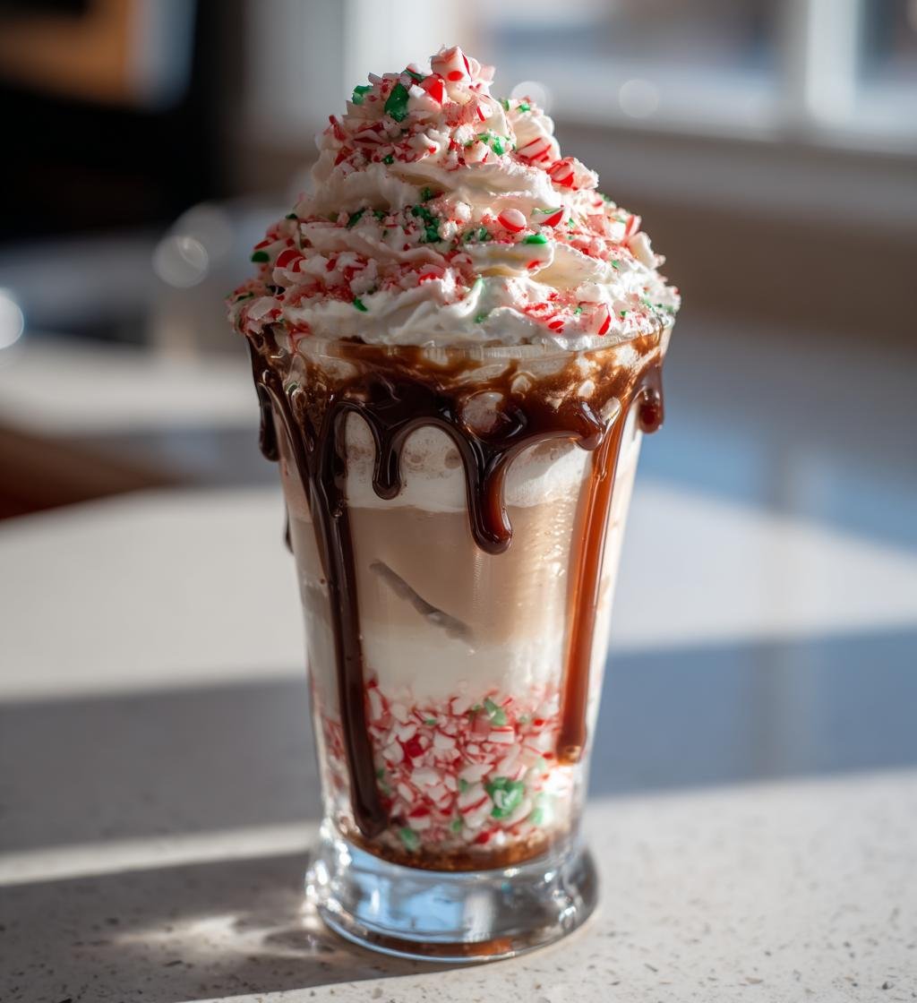 Peppermint Christmas Float