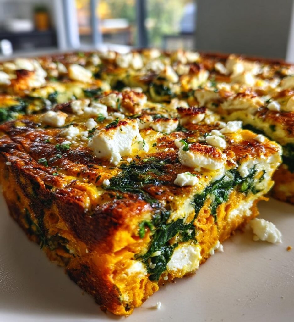 ProteIn-Packed Sweet Potato Egg Casserole