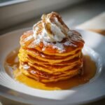 Pumpkin Cottage Cheese Pancakes