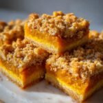 Pumpkin Pie Crumble Bars