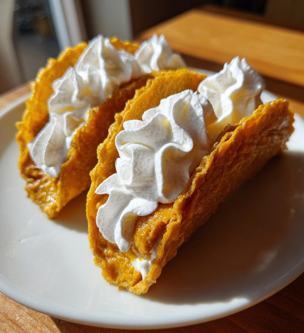 Pumpkin Pie Tacos - detail 1