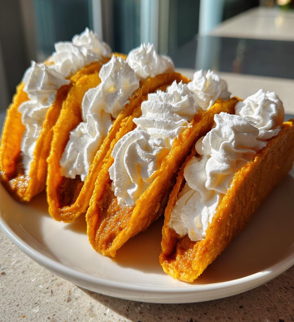Pumpkin Pie Tacos