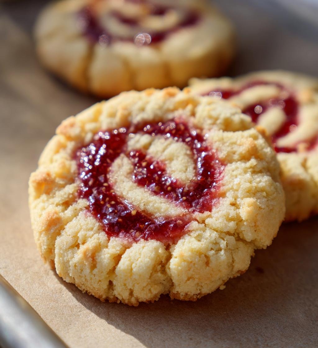 Raspberry Swirl Shortbread Cookies - detail 1