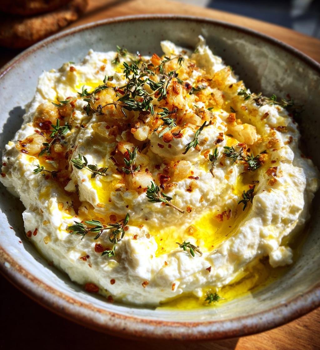 Roasted Garlic Goat Cheese Dip