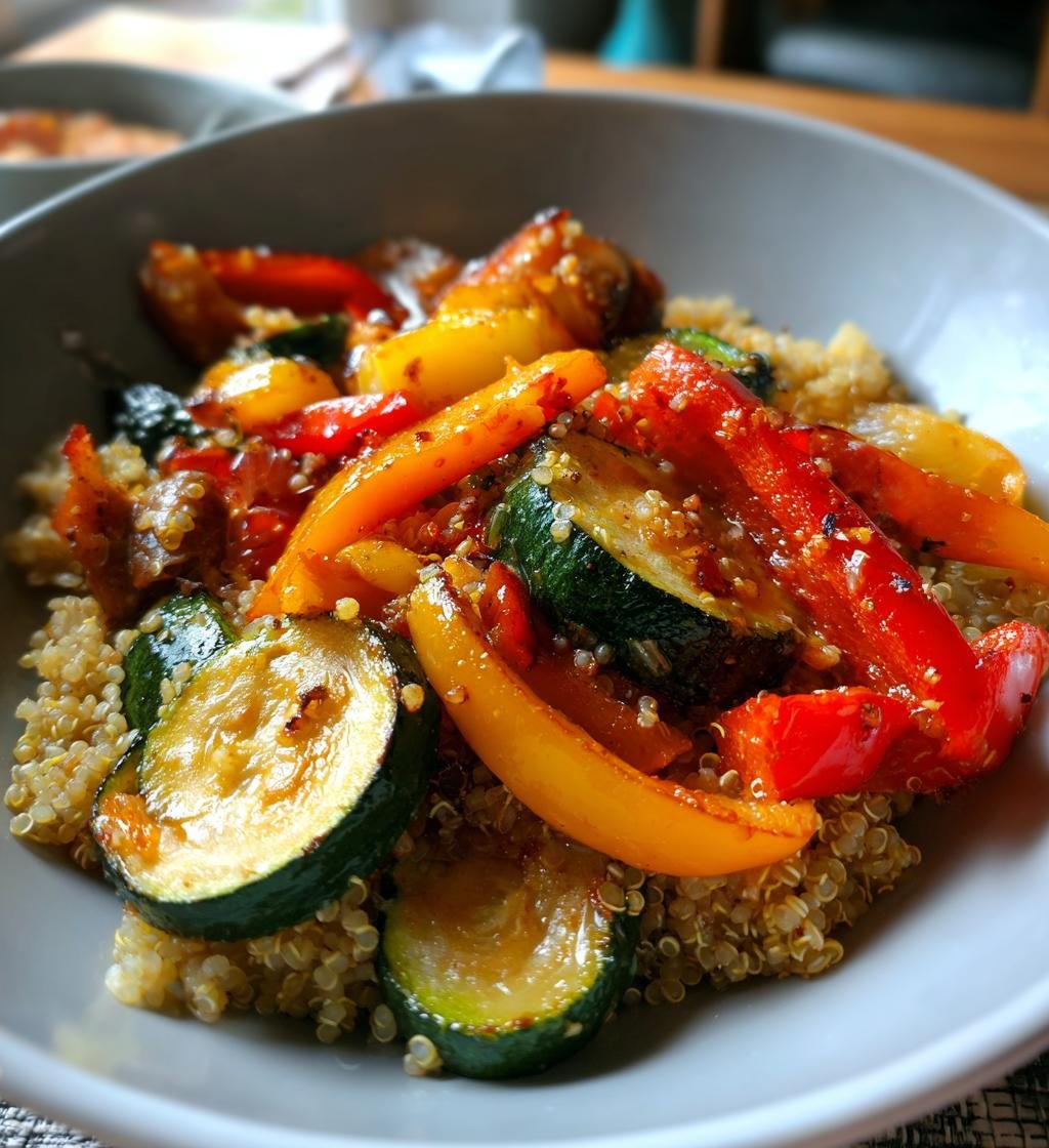 Roasted Vegetable Quinoa Bowl