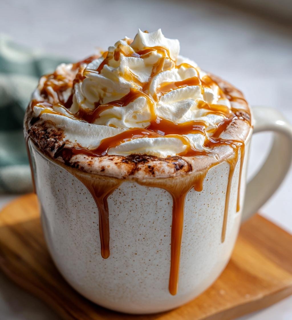 Salted Caramel Hot Chocolate - detail 1
