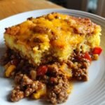Sloppy Joe Cornbread Casserole