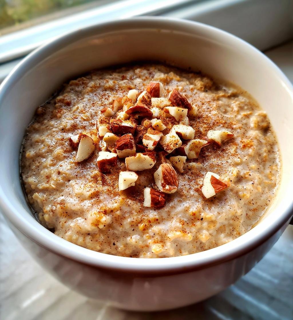 Slow Cooker Gingerbread Oatmeal - detail 1