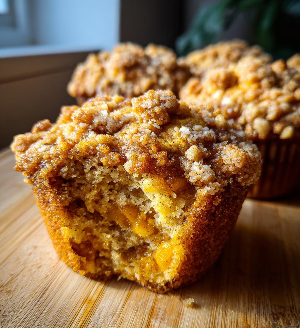 Small Batch Apple Pumpkin Streusel Muffins