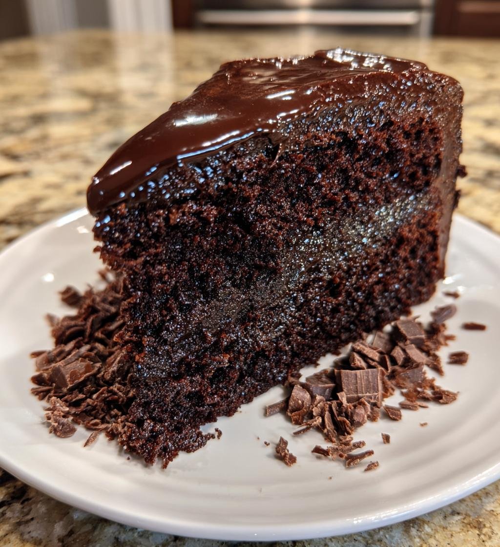 Small Batch Chocolate Cake - detail 1
