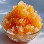 Sparkling Citrus Rose Granita