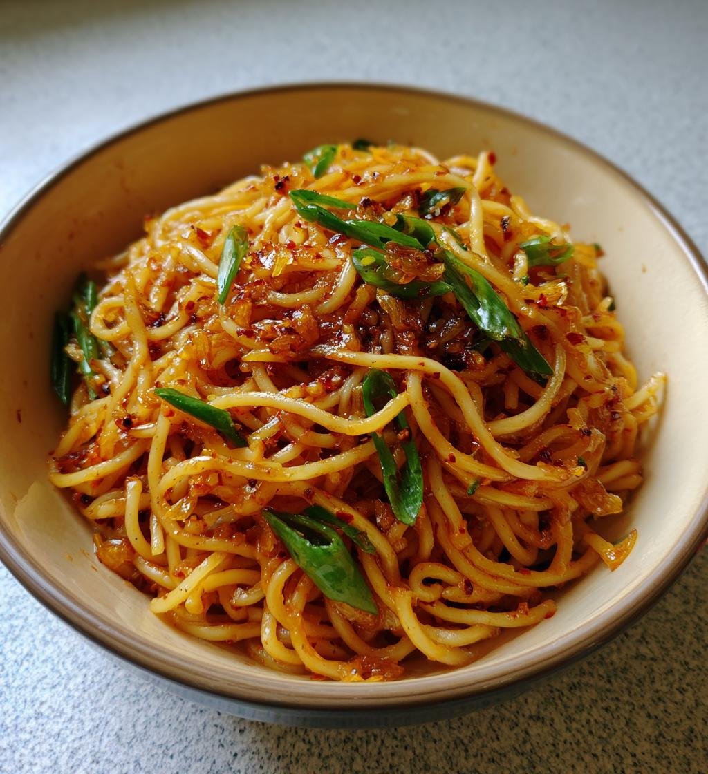 Spicy Garlic Chilli Noodles - detail 1