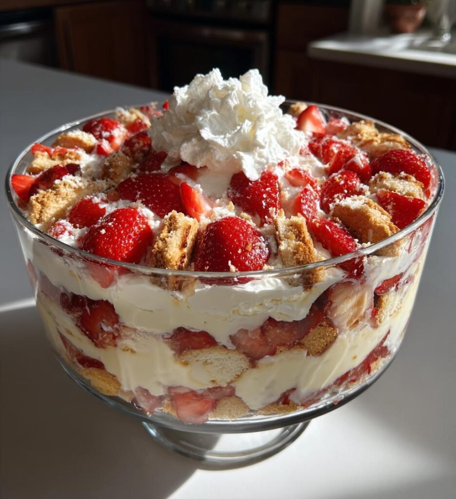 Strawberry Cheesecake Trifle