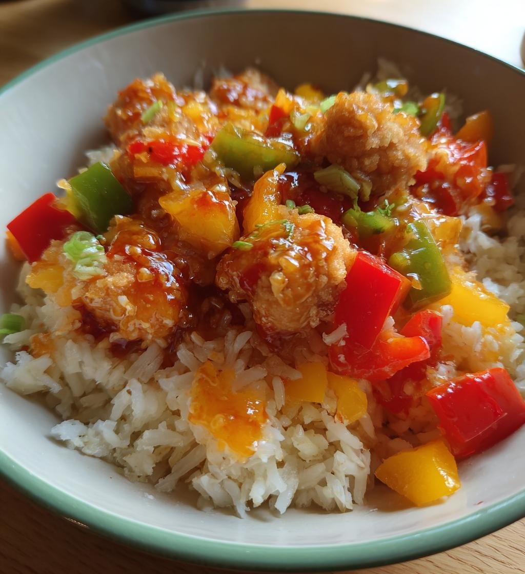 Sweet Chili Chicken Bowl with Coconut Lime Drizzle - detail 1