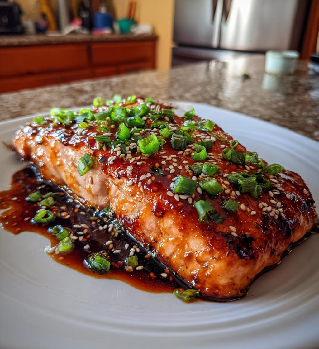 Teriyaki Salmon - detail 1